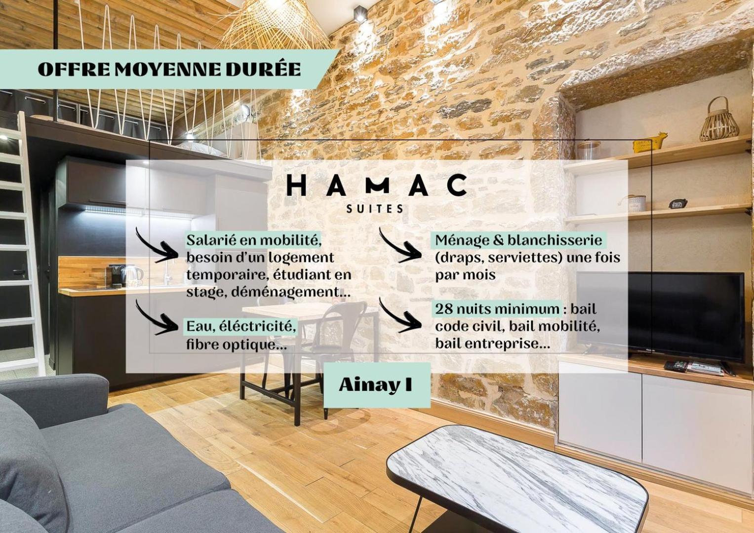Hamac Suites - Studio Ainay 1 - Hyper Centre Lyon - 2 Personnes Extérieur photo